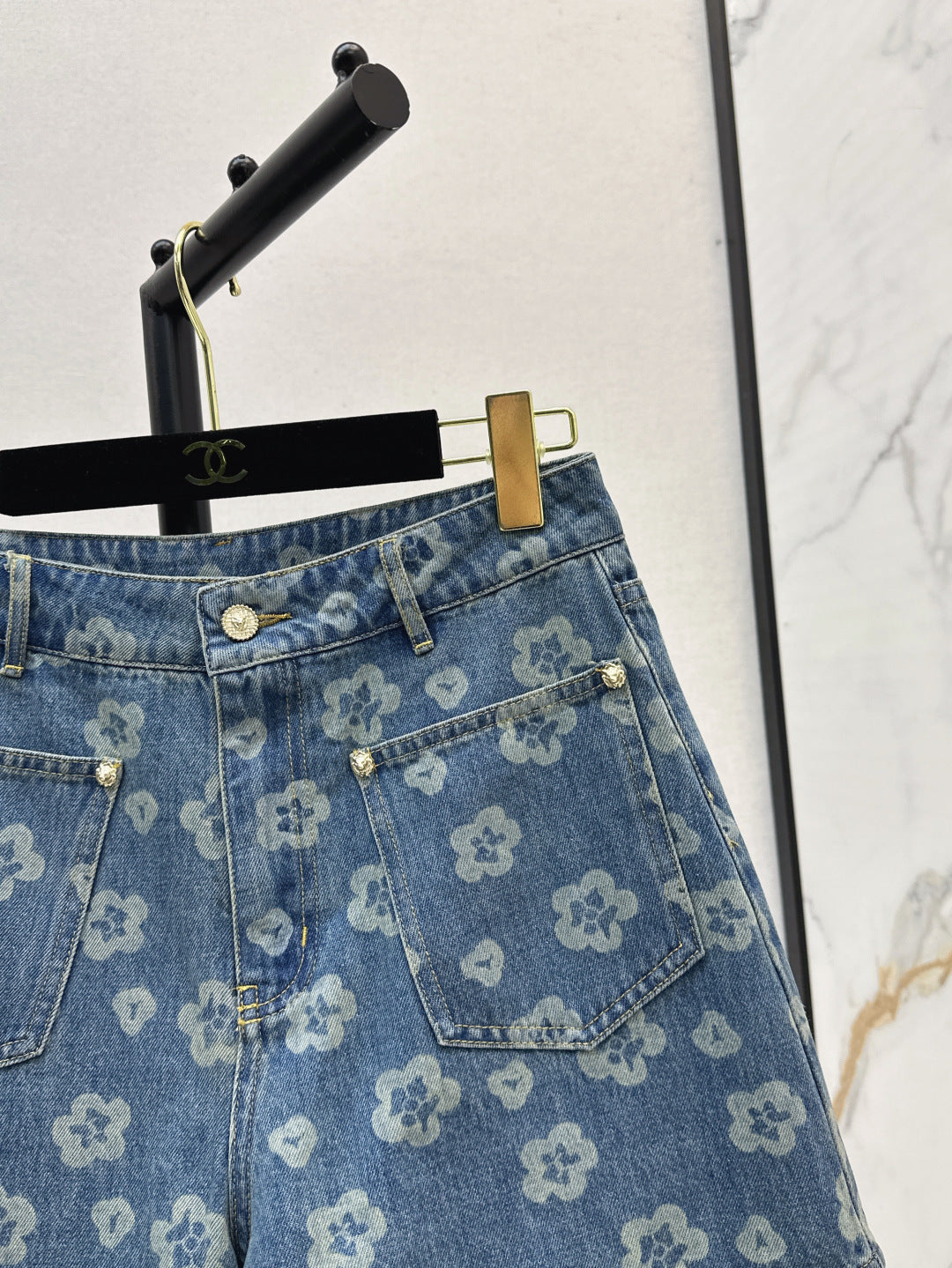 25fw denim short
