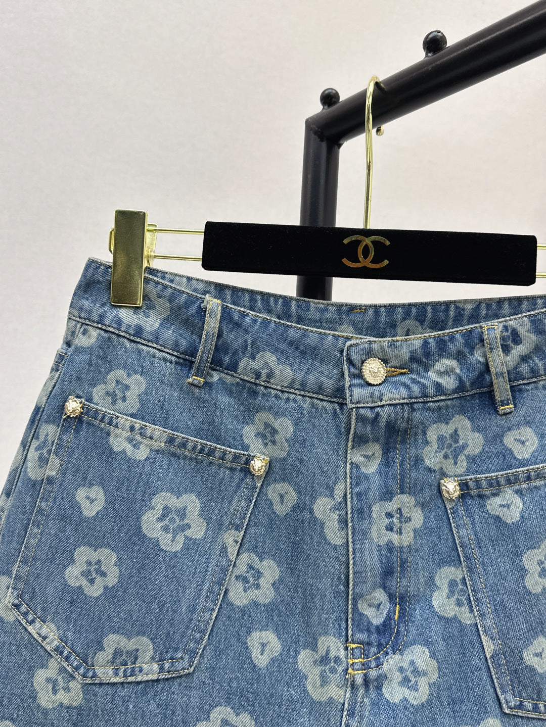 25fw denim short