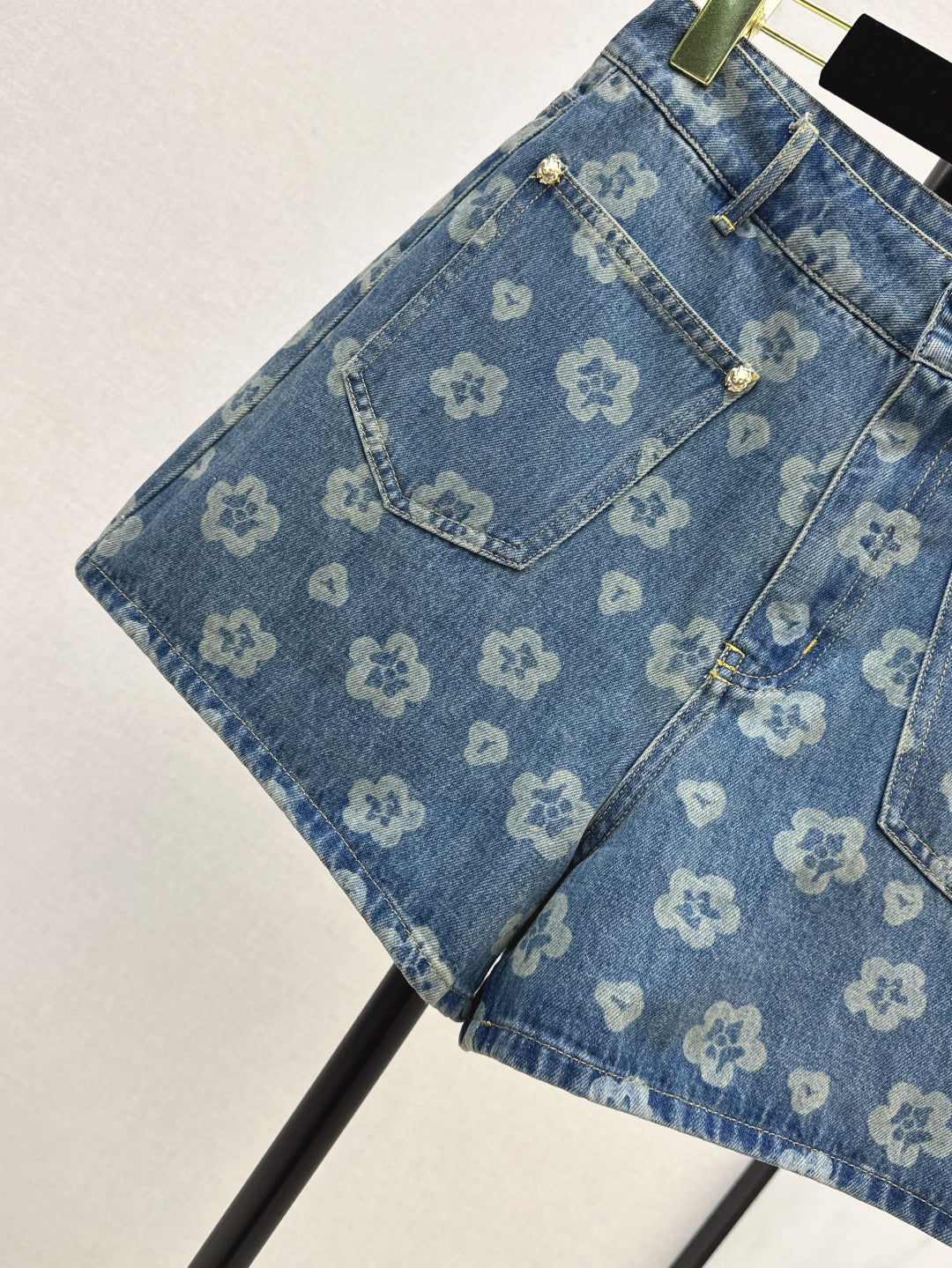 25fw denim short