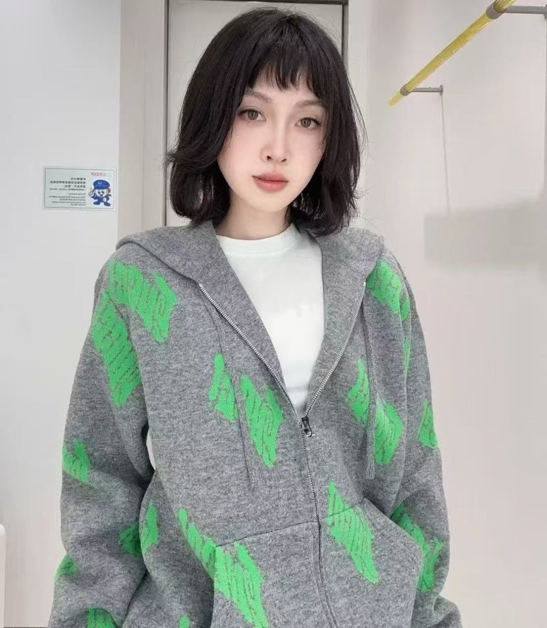 25fw reversible hoodie