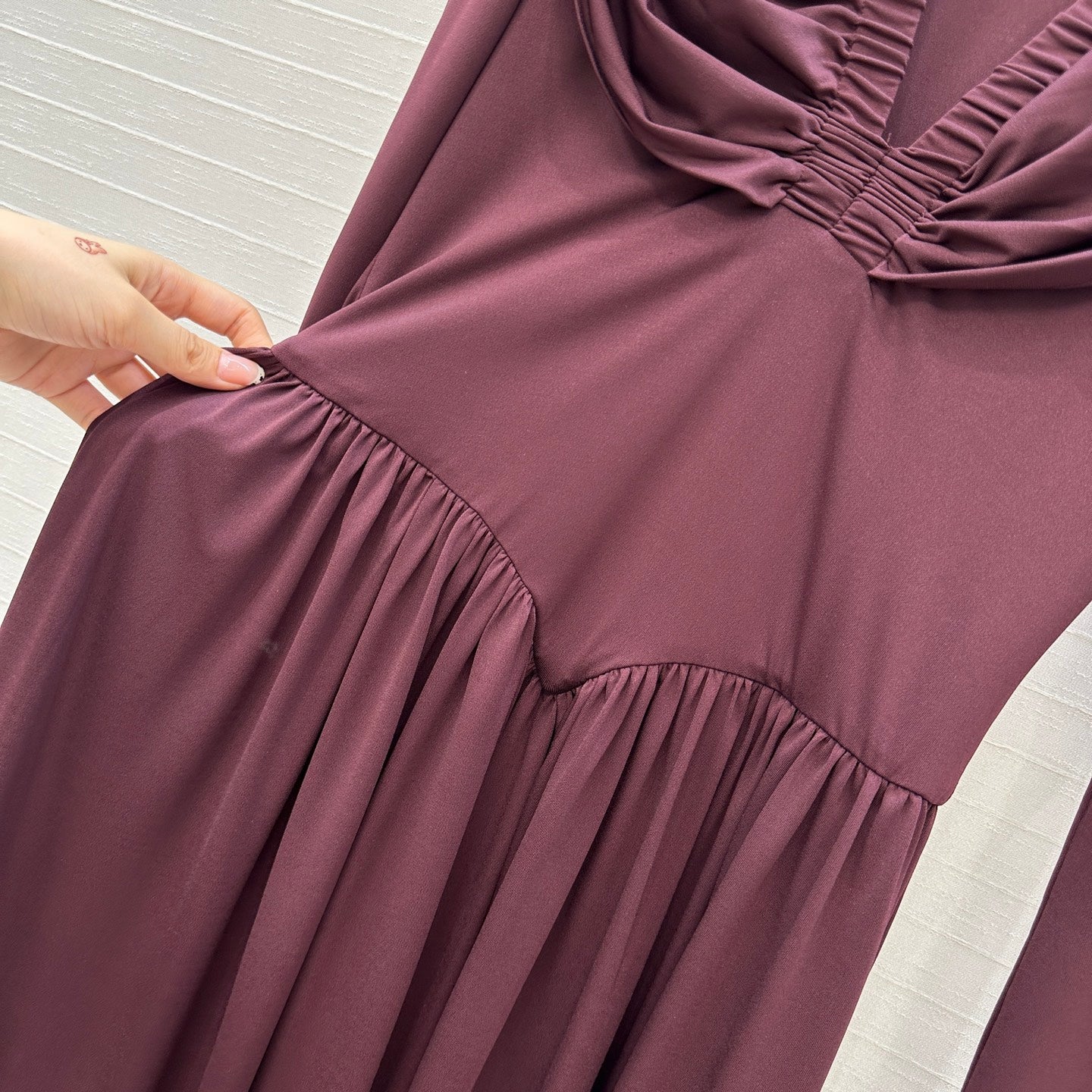 25fw pleated dress