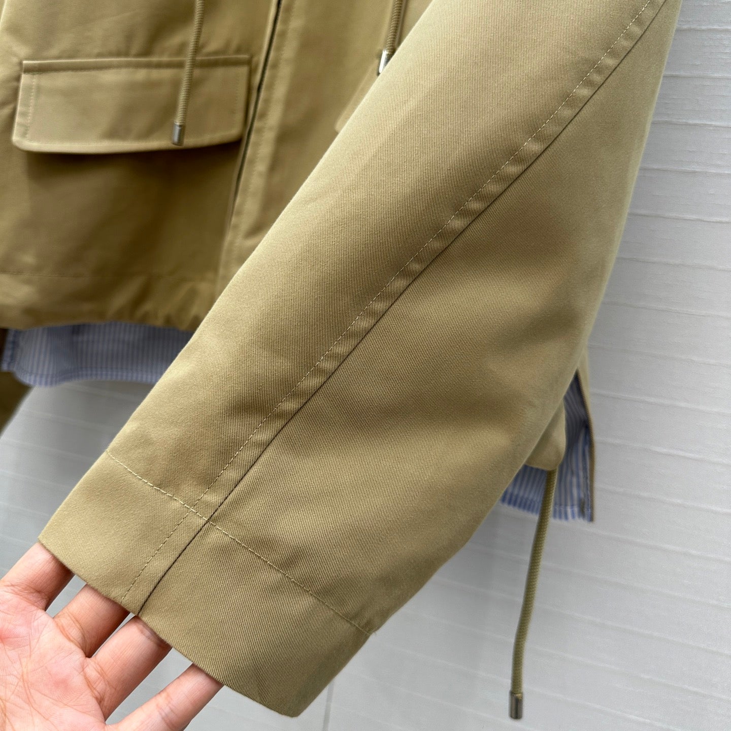 25fw splicing coat