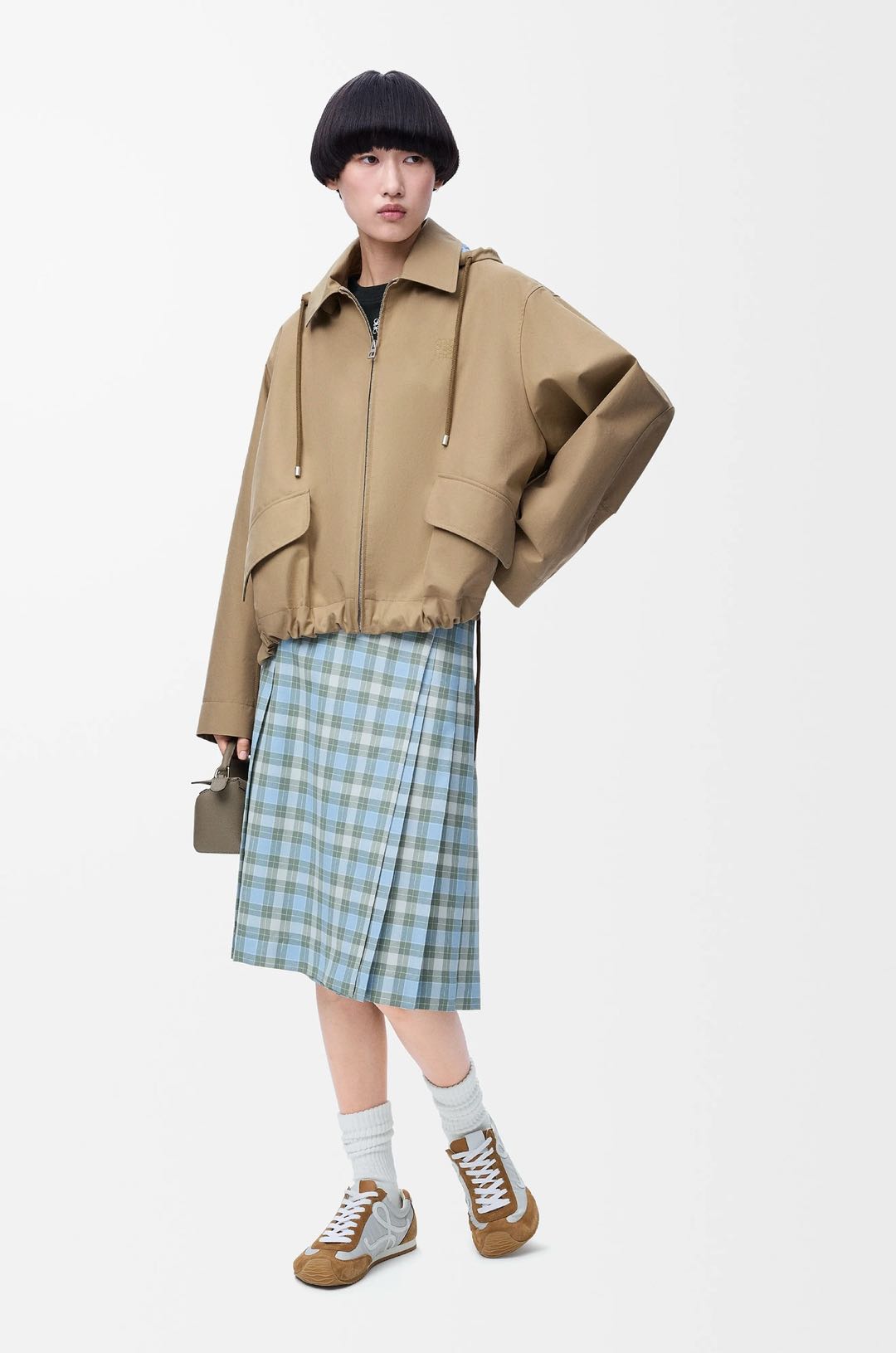 25fw splicing coat