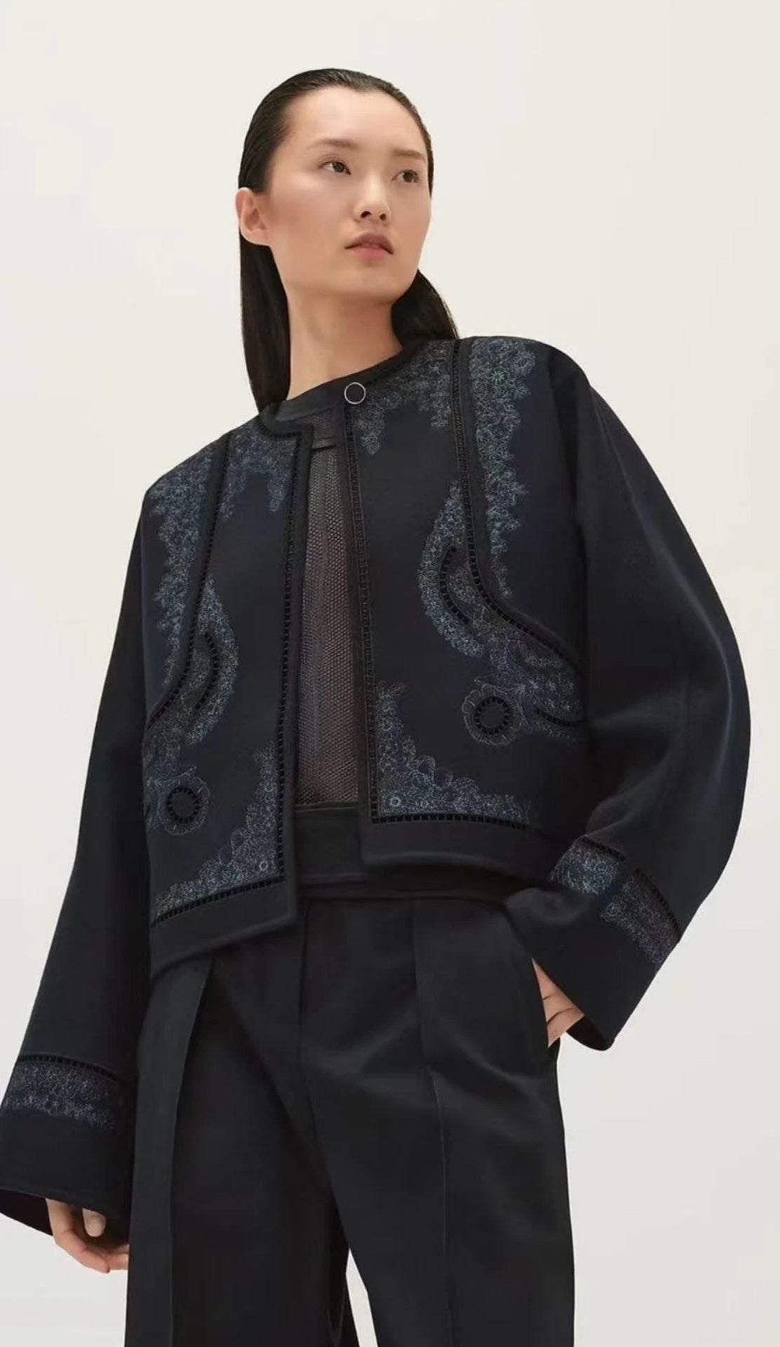 25fw jacquard jacket