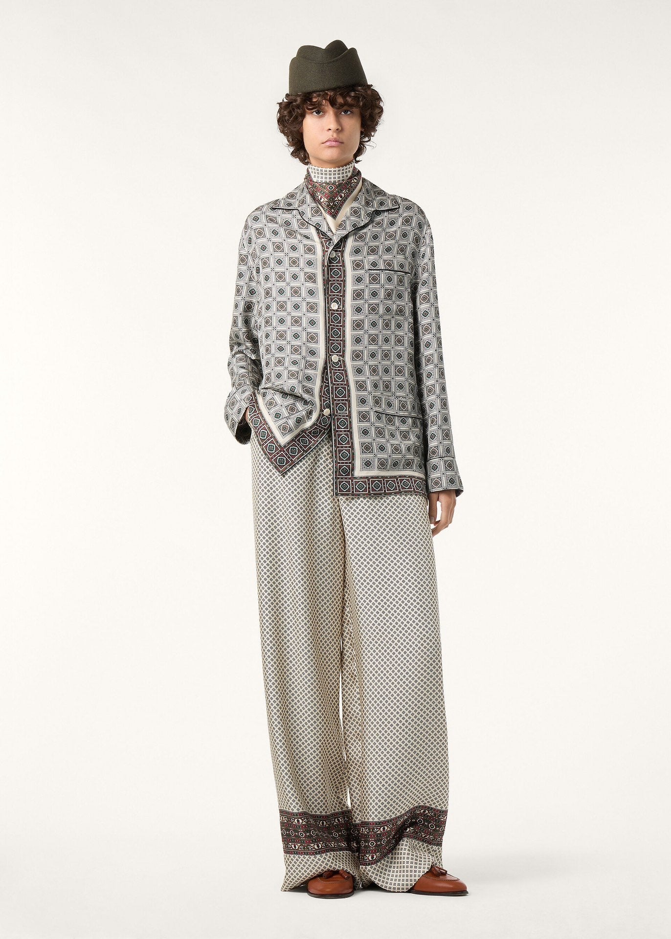 25fw printeed pants
