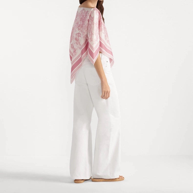25fw printed smock