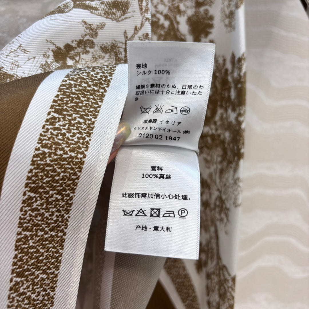 25fw printed smock