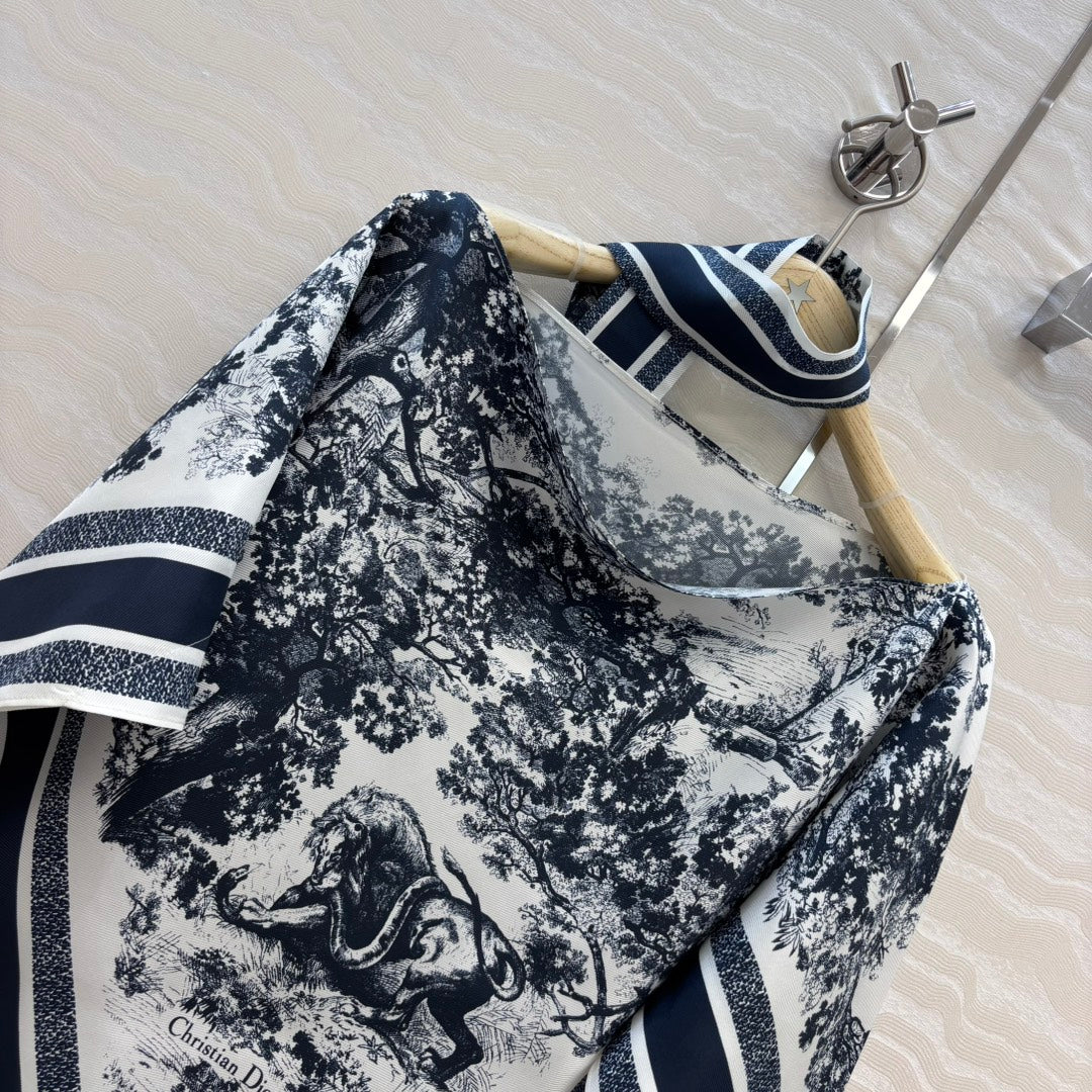 25fw printed smock