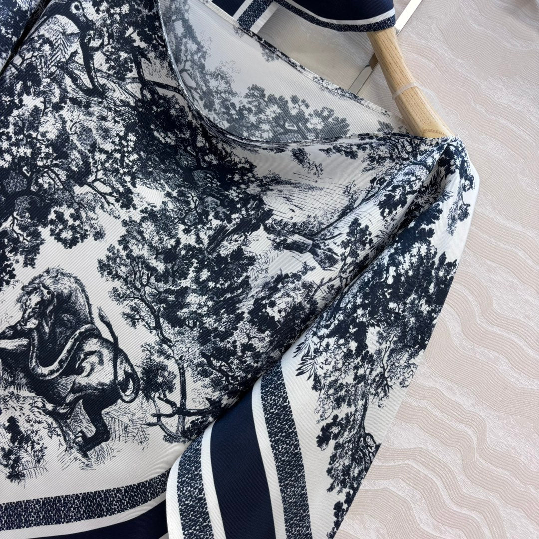 25fw printed smock