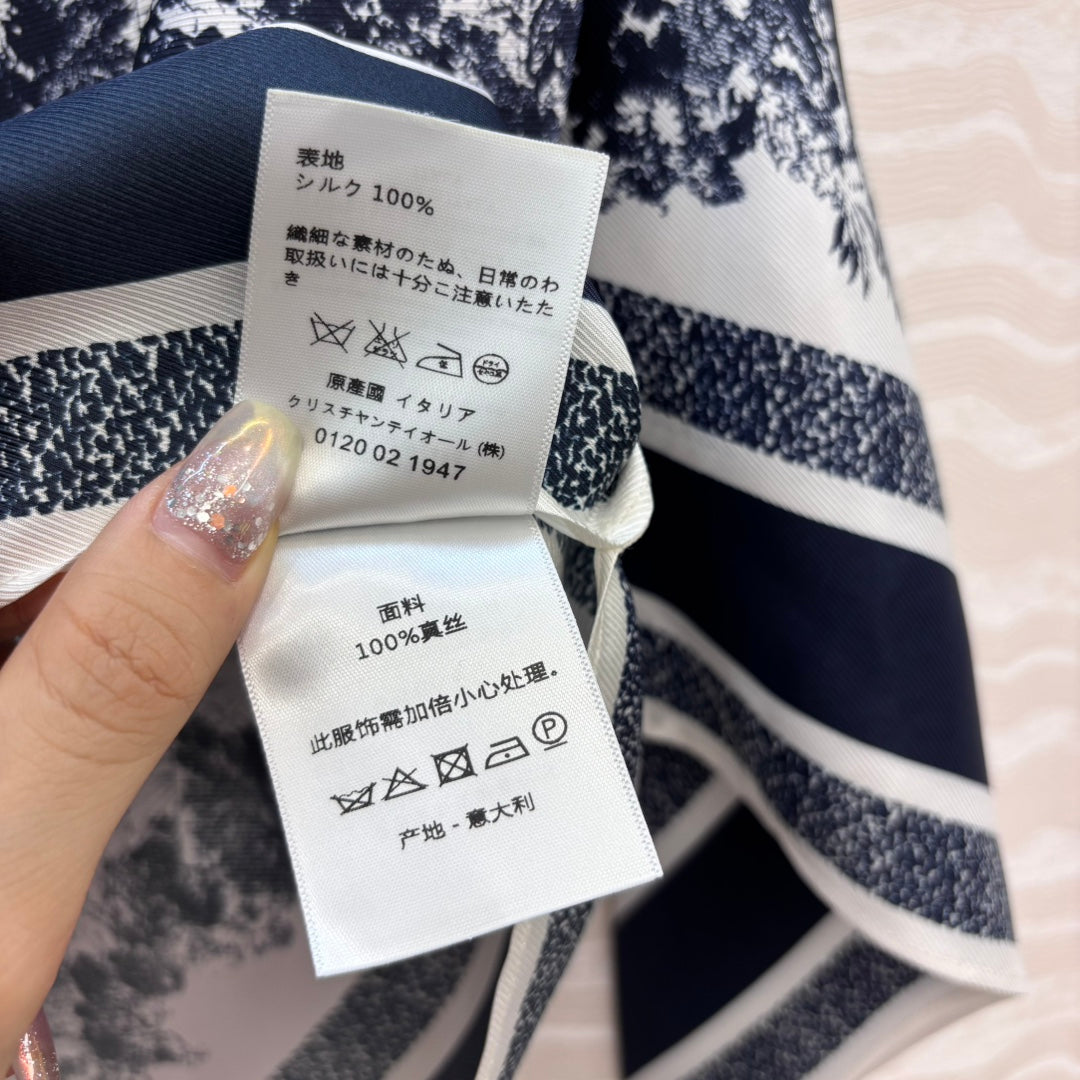 25fw printed smock