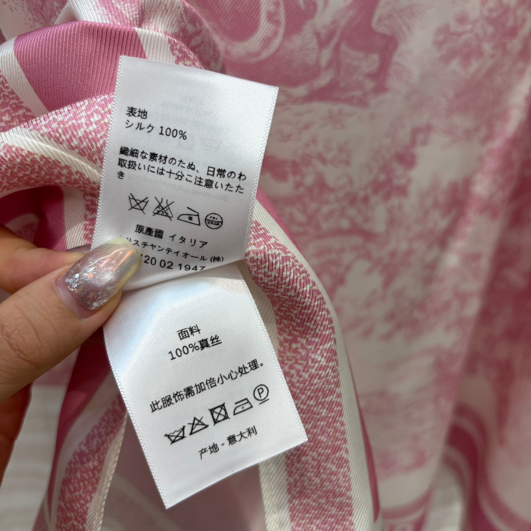 25fw printed smock