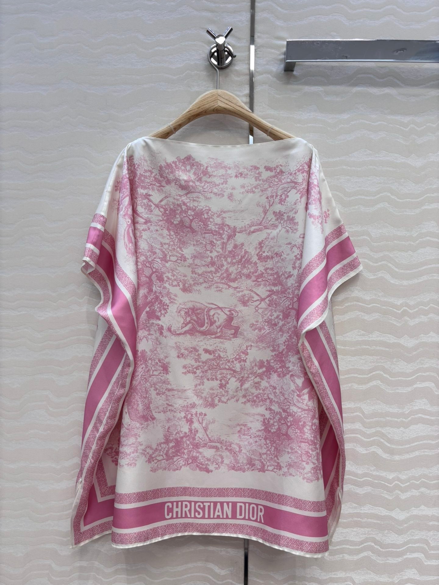 25fw printed smock