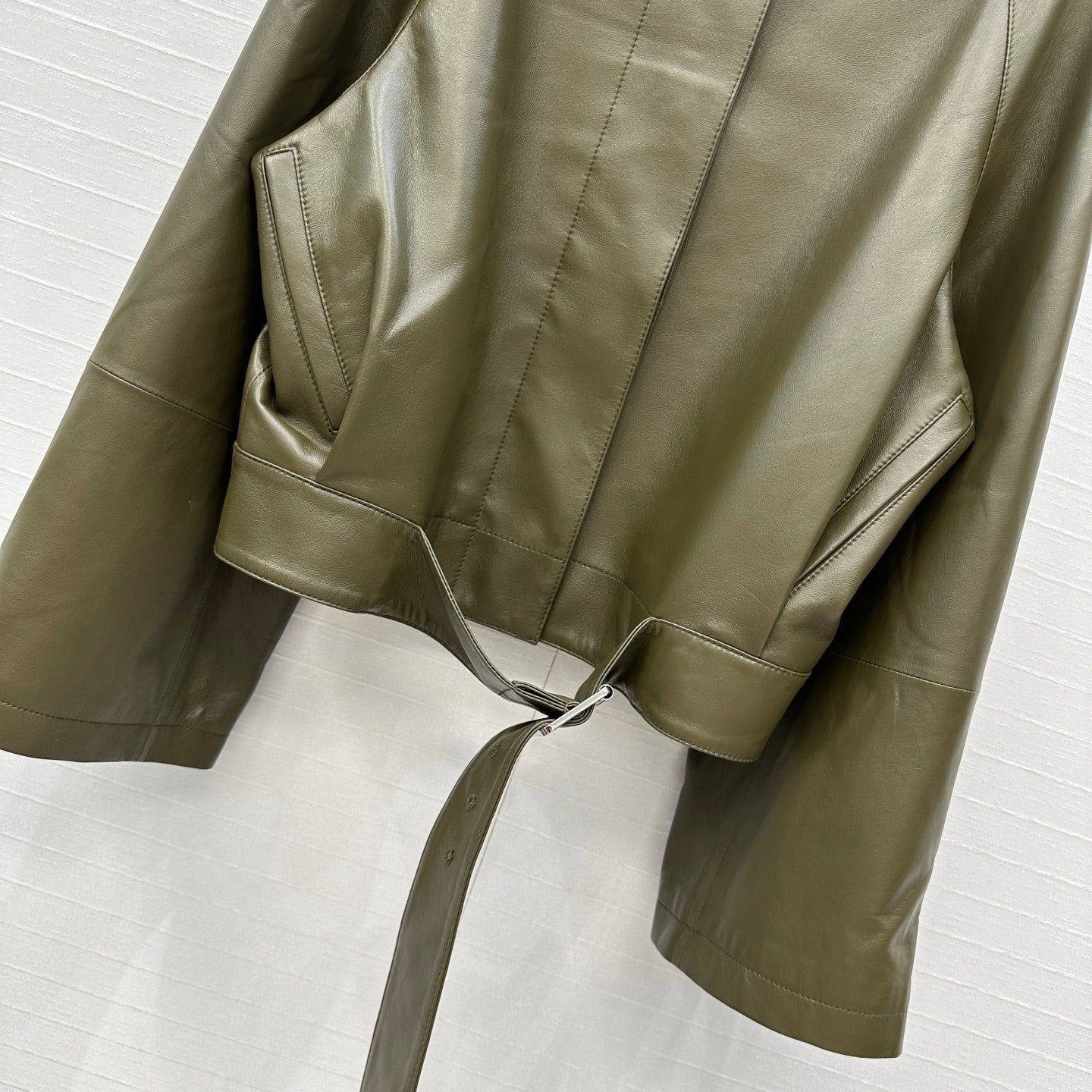 25fw leather jacket