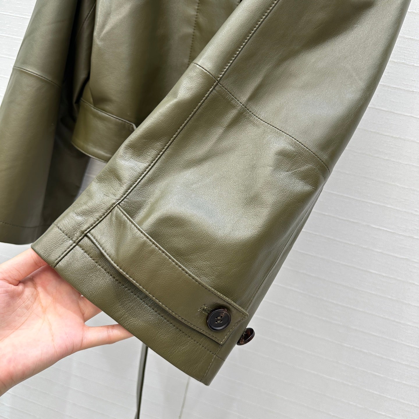 25fw leather jacket