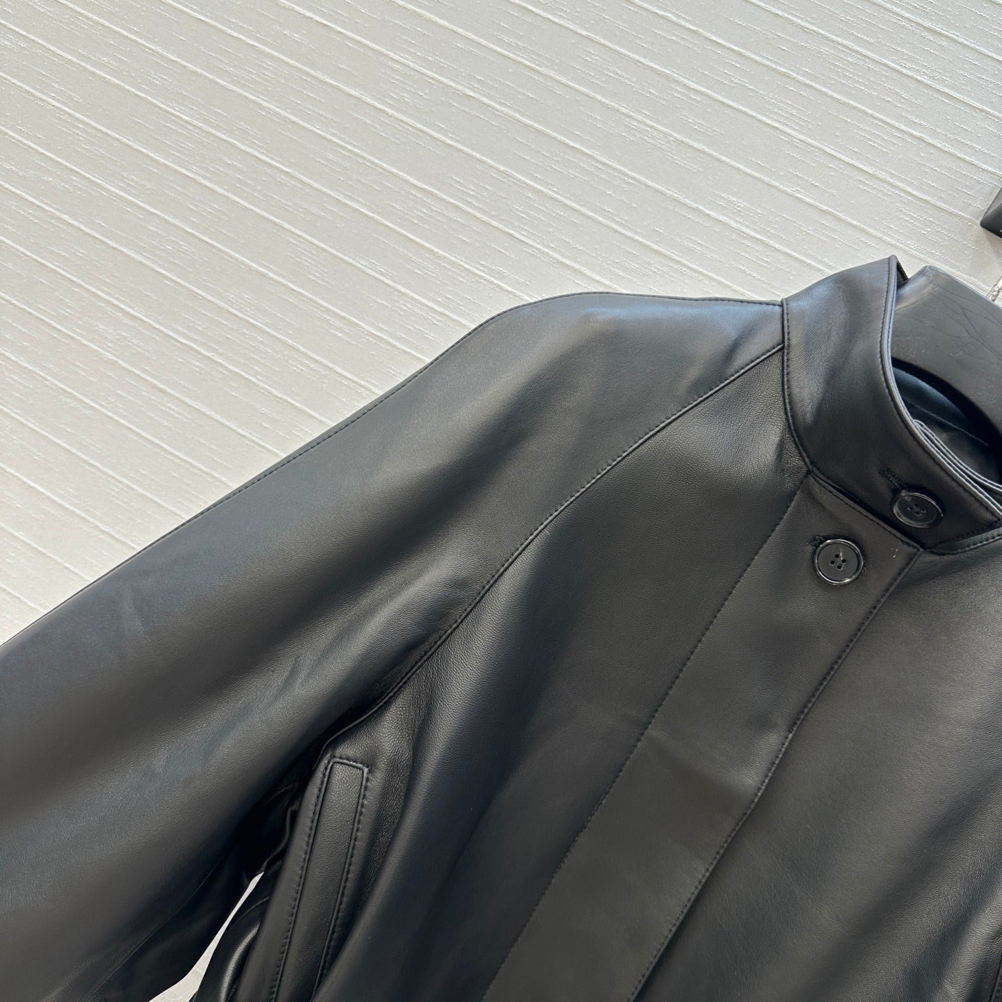 25fw leather jacket