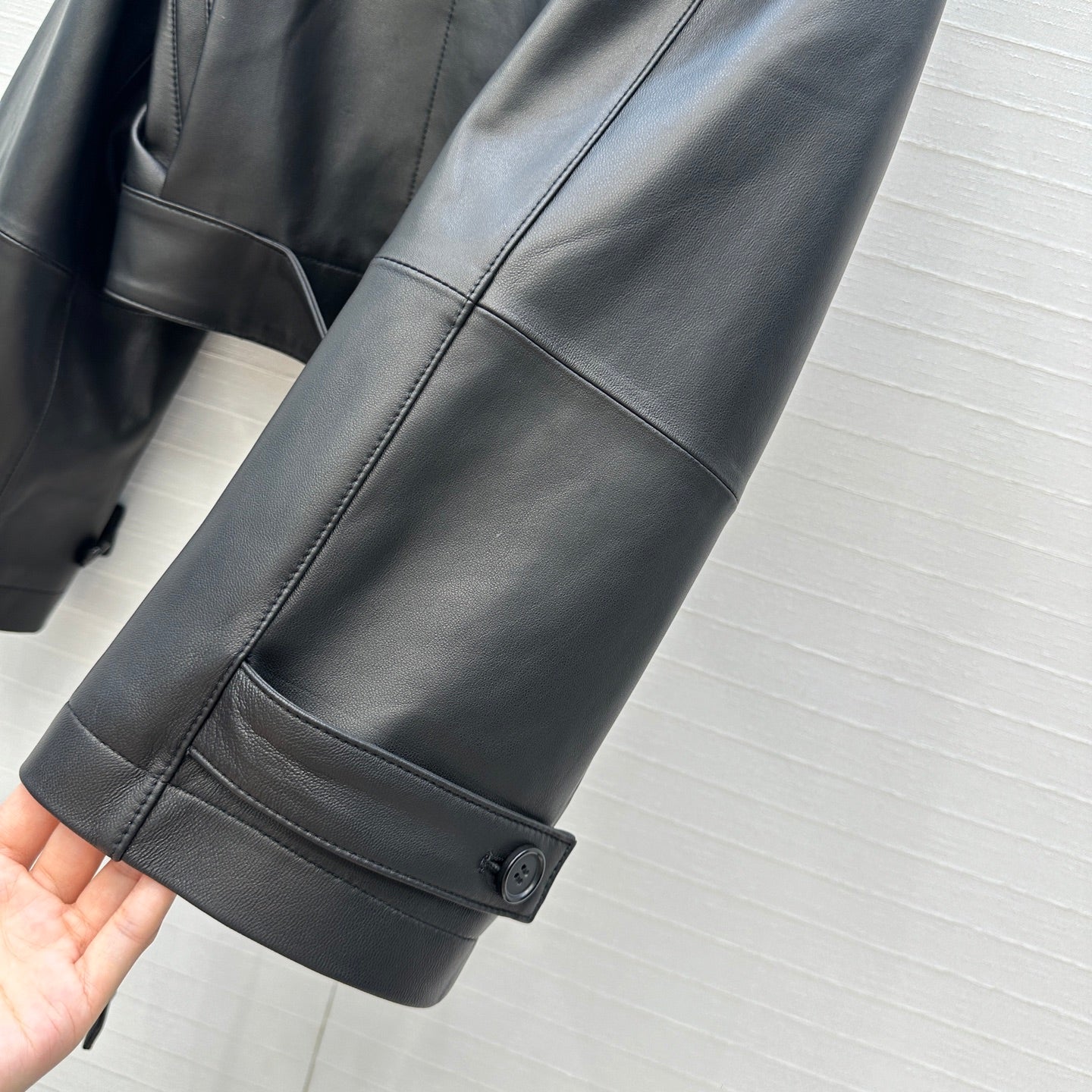 25fw leather jacket