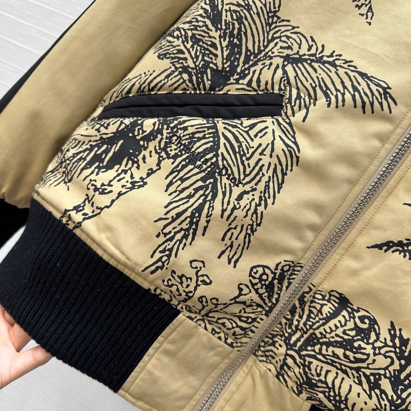 25fw printed jacket