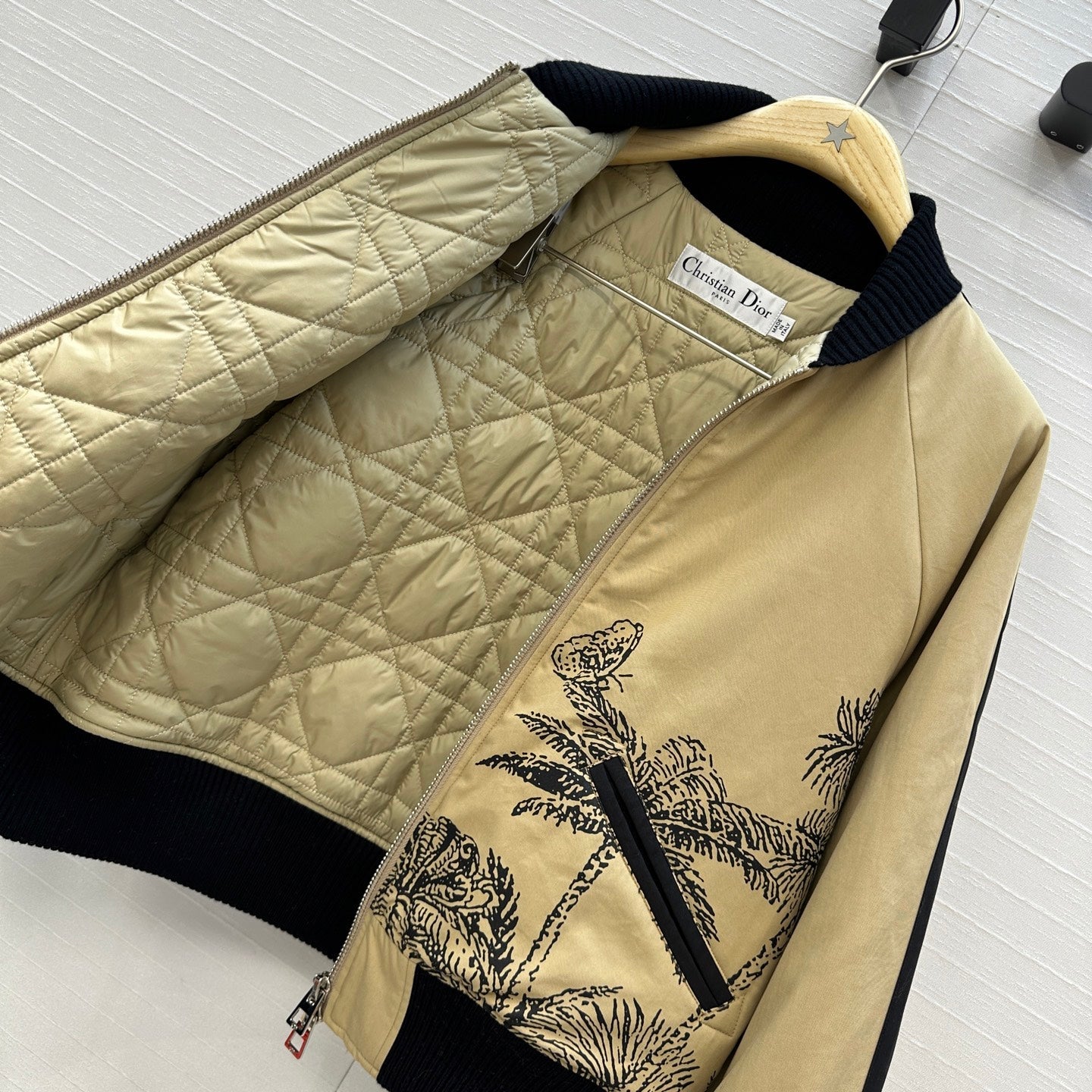 25fw printed jacket