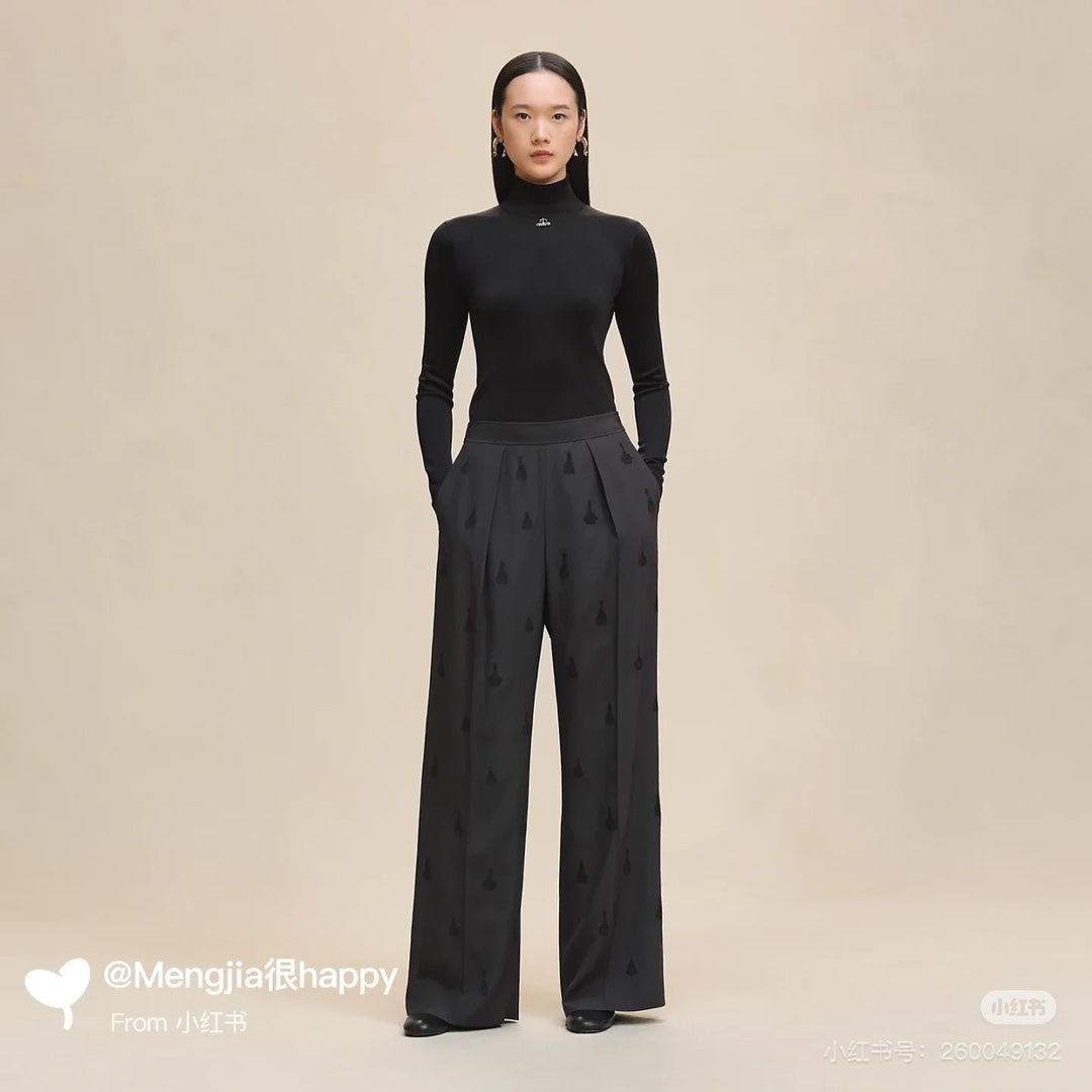 25fw printed pants