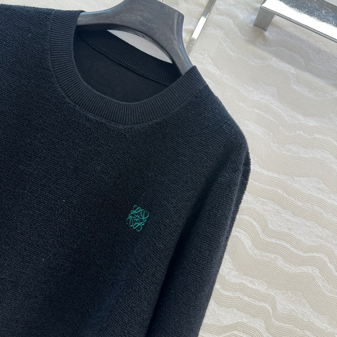 25fw embroidered sweater