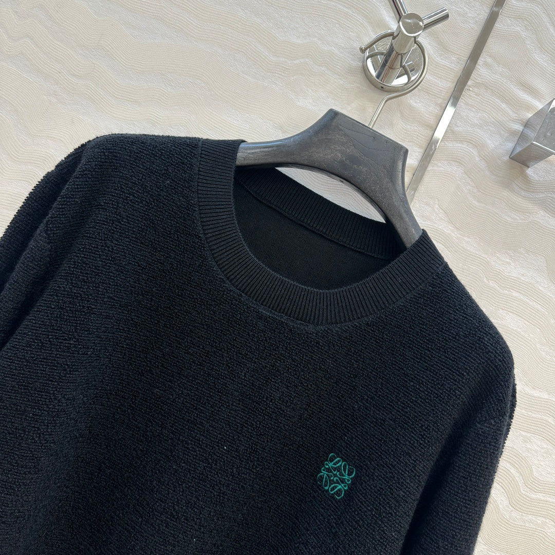 25fw embroidered sweater