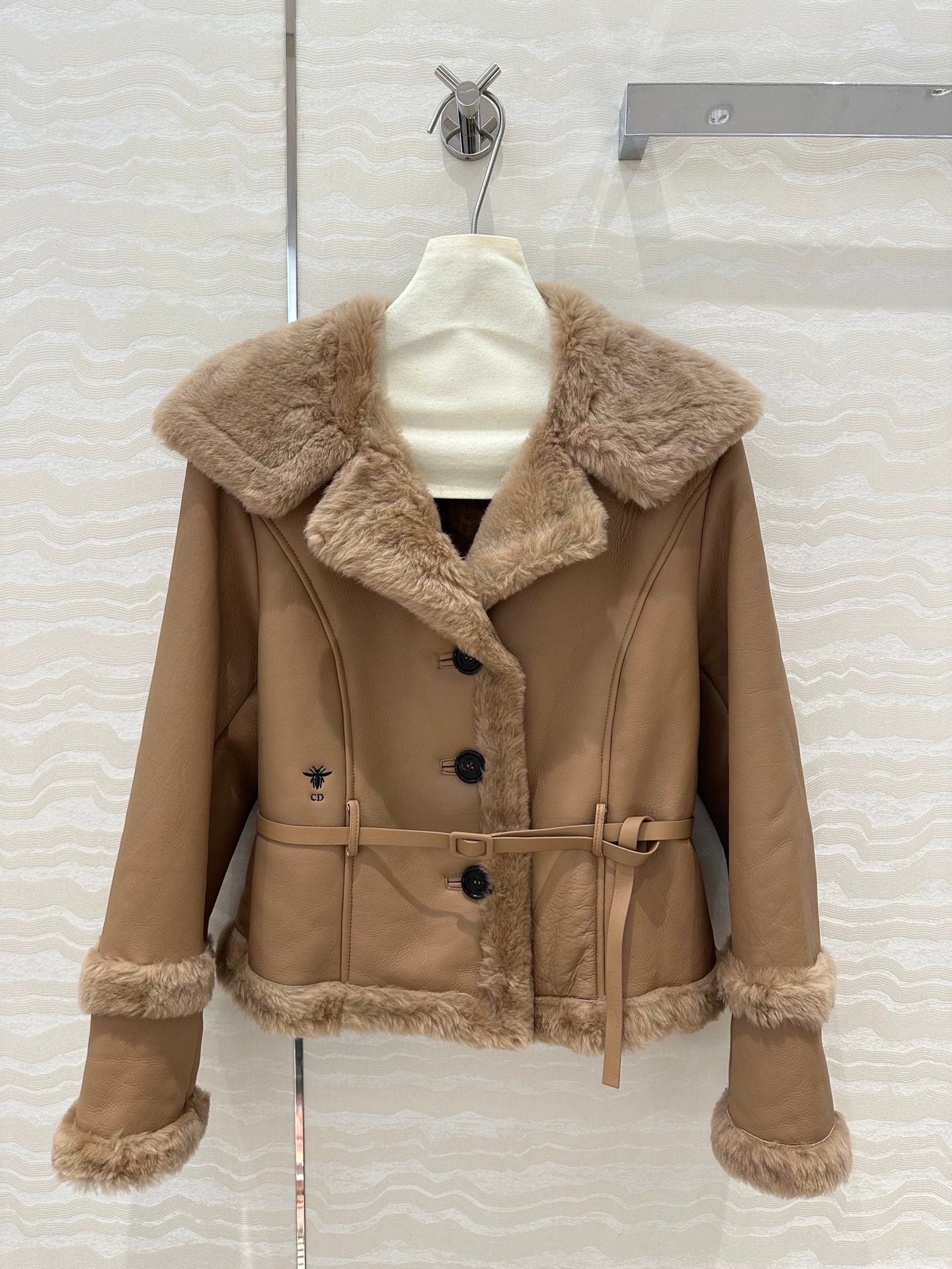 25fw embroidered coat