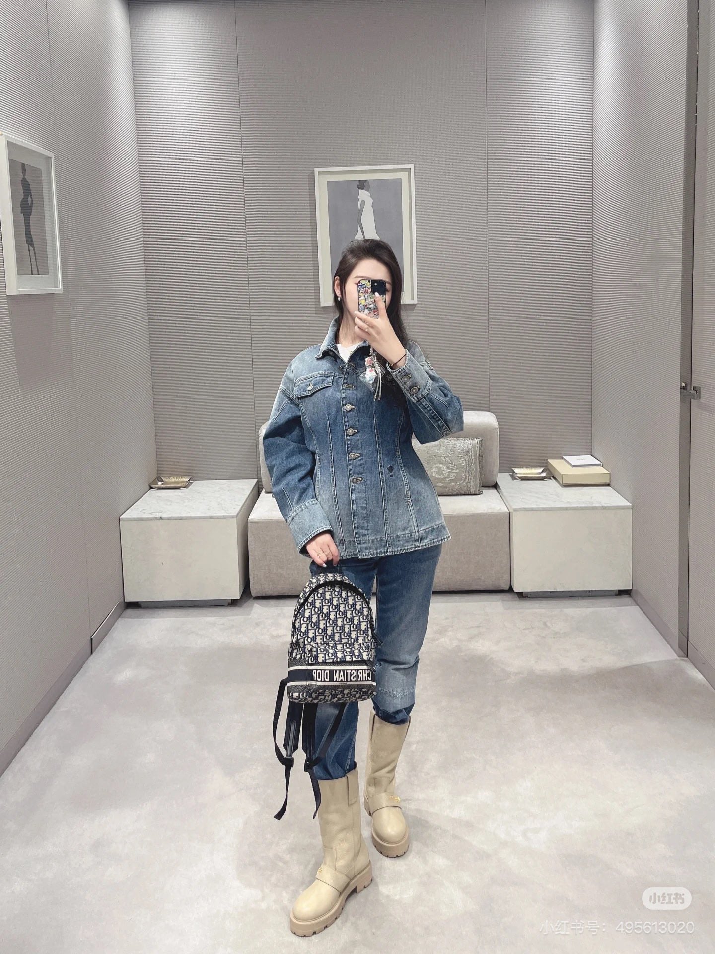 25fw denin jacket