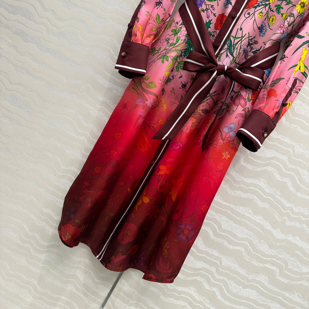 25fw silk dress