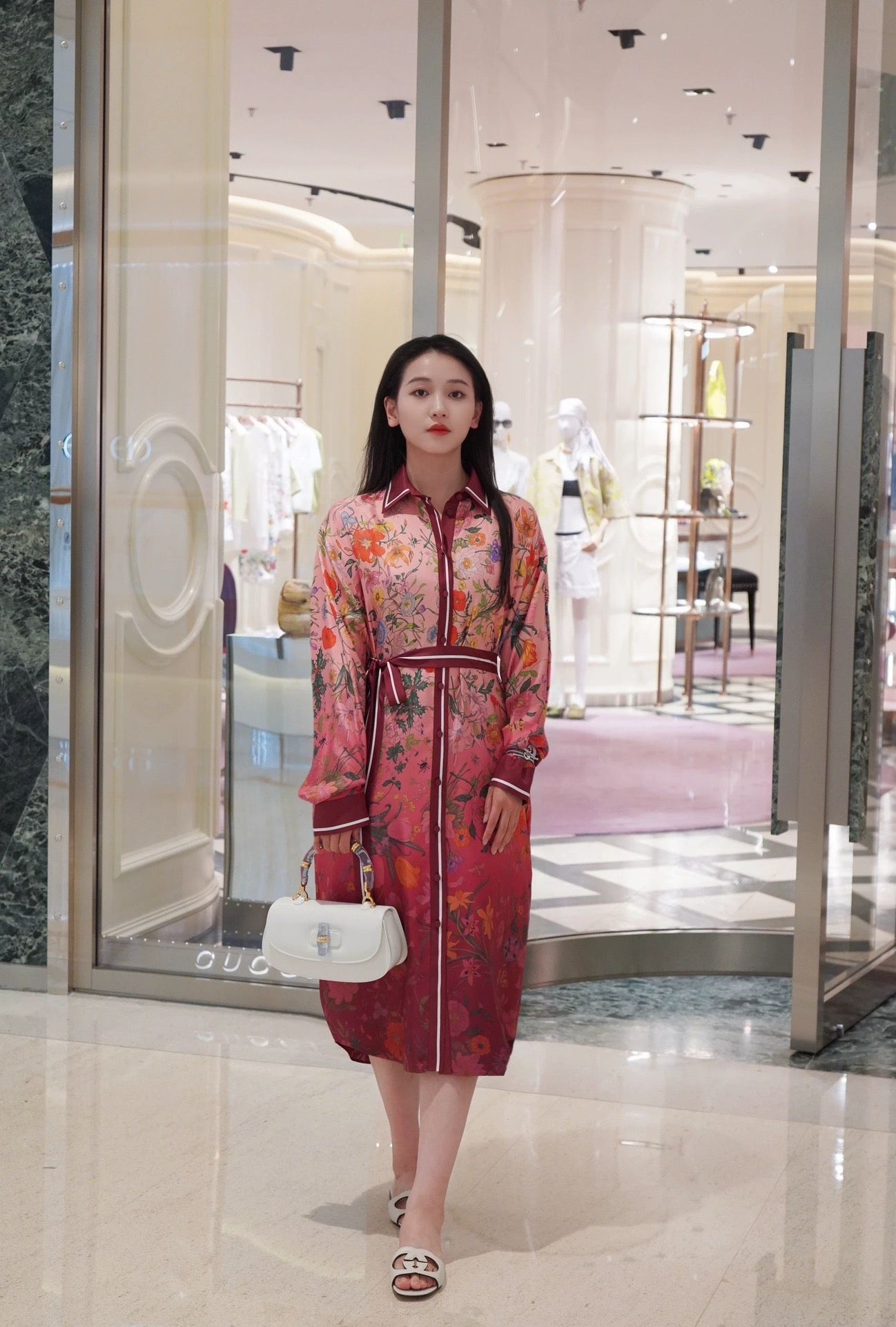25fw silk dress