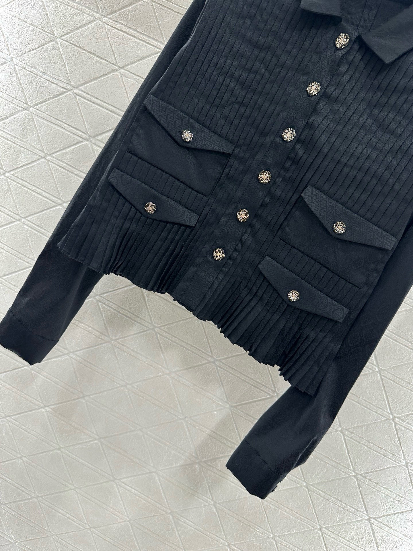 25fw new pleated shirt pants skirt suit