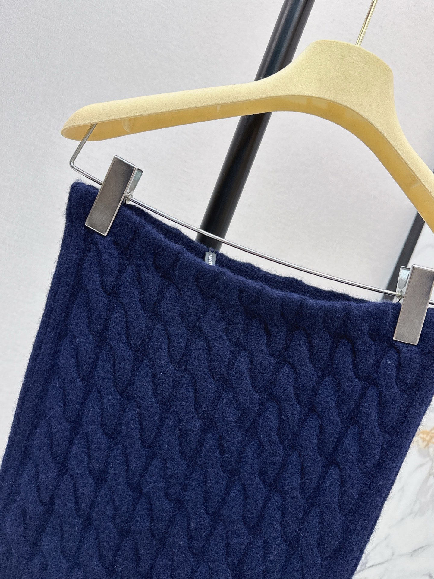 Cable Knit Tube Top