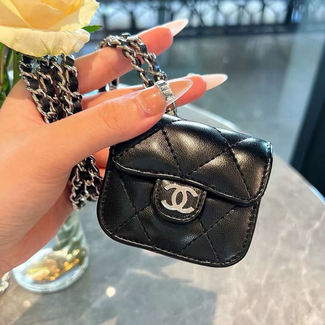 Classic Lingge Earphone Bag