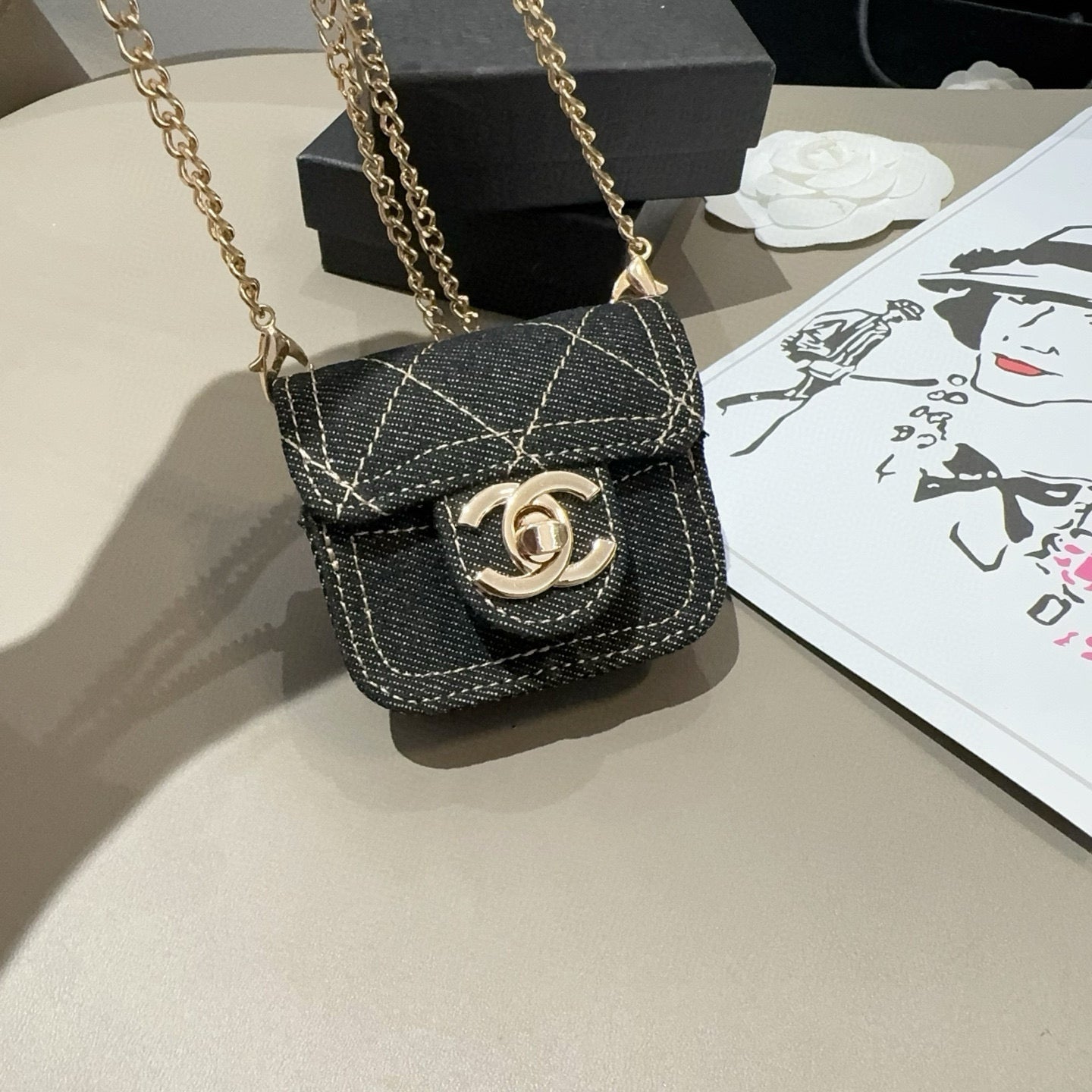 Cowboy headphone bag decoration