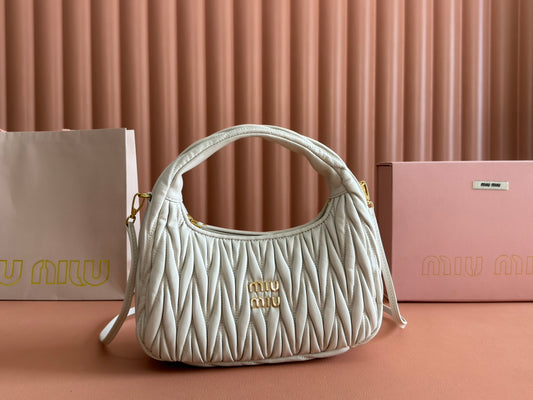M 25 Sheepskin Hobo Mini Bag