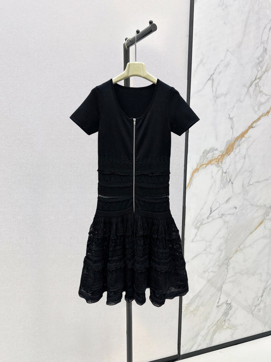 25fw ruffled dress
