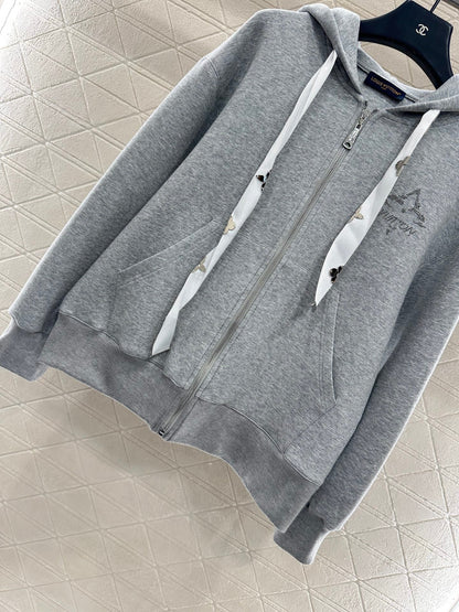 25fw Hooded jacket and pants set