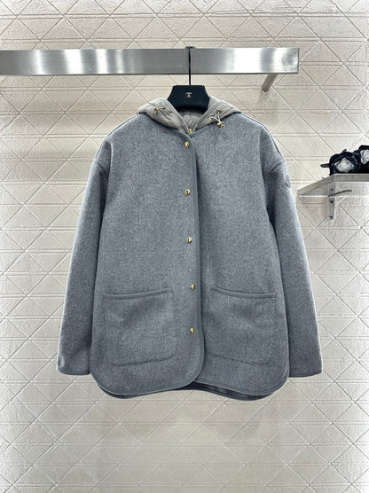 25fw Two piece hooded down jacket set