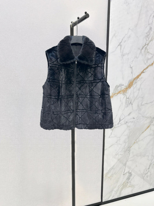 25fw sheepskin vest