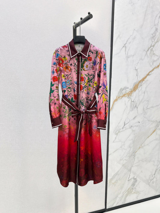 25fw silk dress