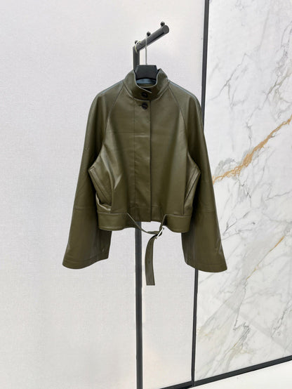 25fw leather jacket