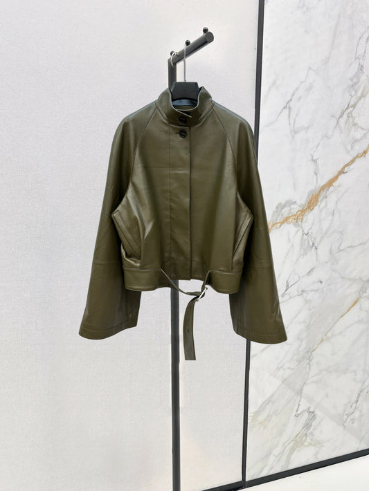 25fw leather jacket