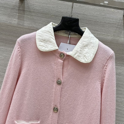 25 new knitted lapel cardigan