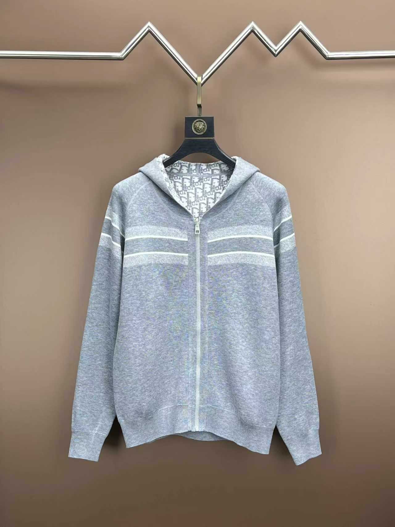 25 Monogram Cashmere Hooded Cardigan