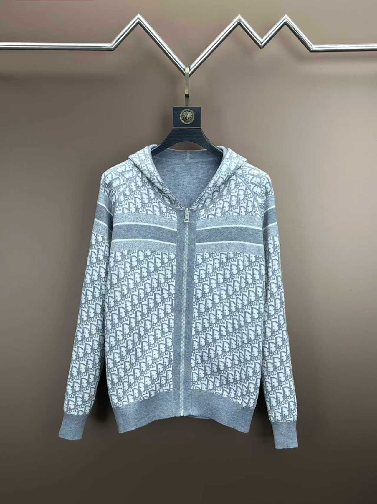 25 Monogram Cashmere Hooded Cardigan
