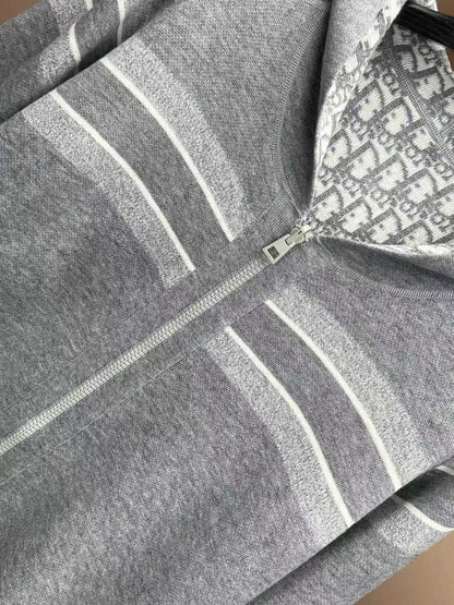 25 Monogram Cashmere Hooded Cardigan