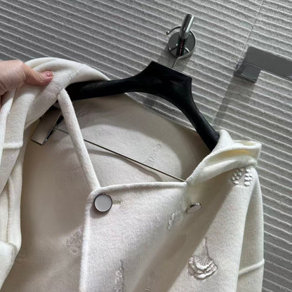 25 Cashmere cardigan jacket(BEIGI/BLACK)