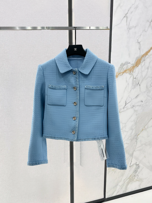 25 Braided hem jacket