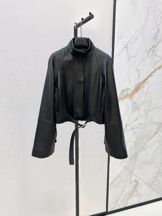 25fw leather jacket