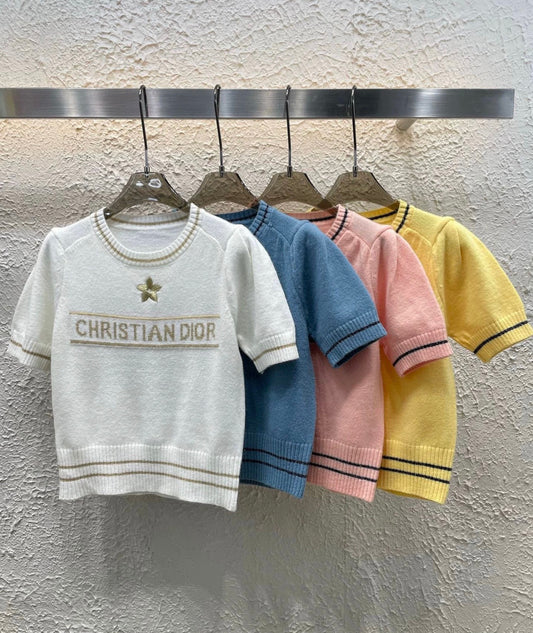25 knitted short sleeves