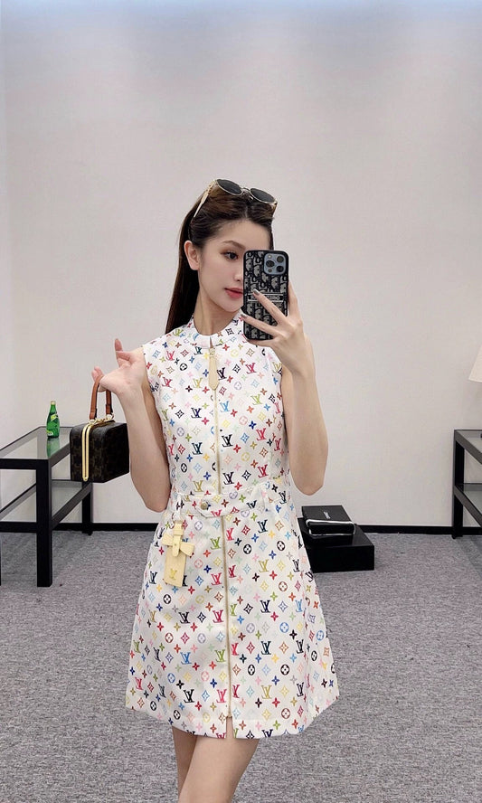 25 printed dress